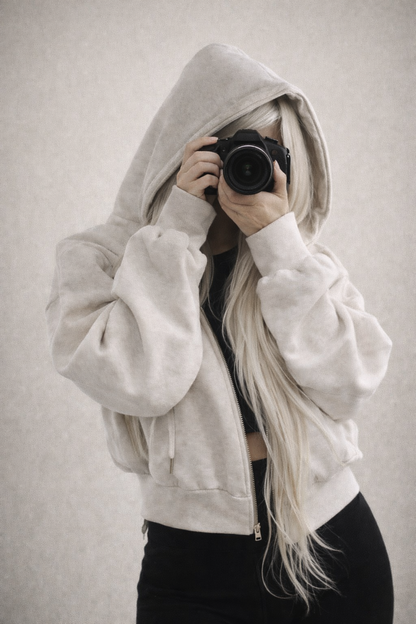 CloudZip™ Oversized Comfort Hoodie – The Softest Zip-Up You’ll Ever Wear