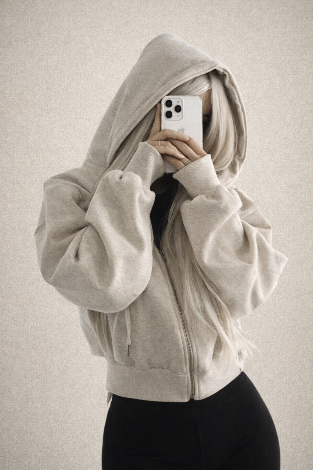 CloudZip™ Oversized Comfort Hoodie – The Softest Zip-Up You’ll Ever Wear